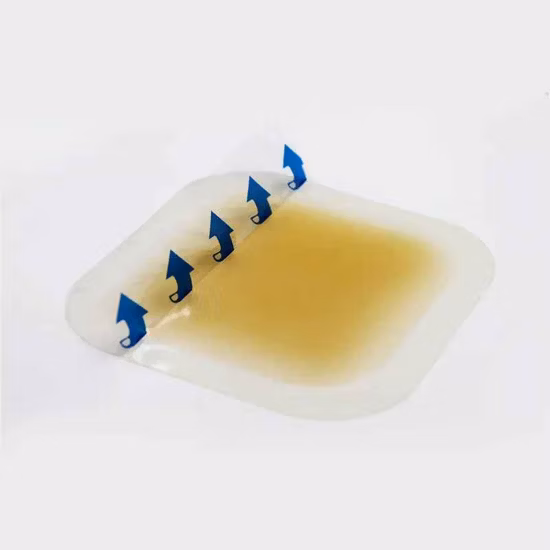 Medical Disposable Sterile Adhesive Waterproof Ultra Thin Breathable Hydrocolloid Wound Dressing