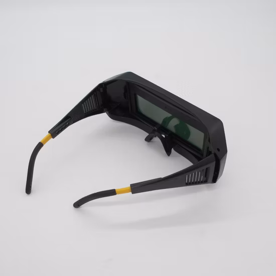 Rhk Adjustable Solar Auto Dimming PC Lens Safety Eye Protection Auto Darkening Welding Goggles Glasses