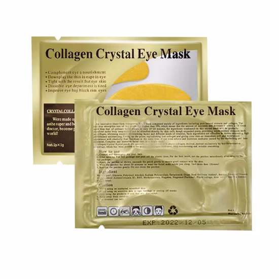 Wholesale Anti Wrinkle Collagen Eye Patch 24K Gold Eye Mask Private Label Anti-Aging Masks